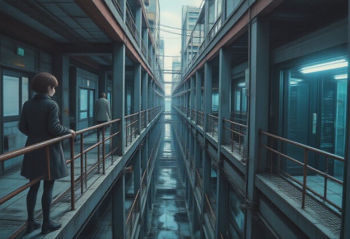Thirty metres below. Panel 011, The Stop.