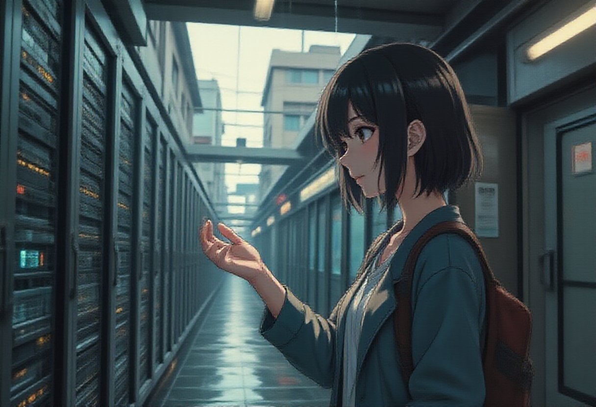 Her hand in the rain. Panel 012, The Stop.
