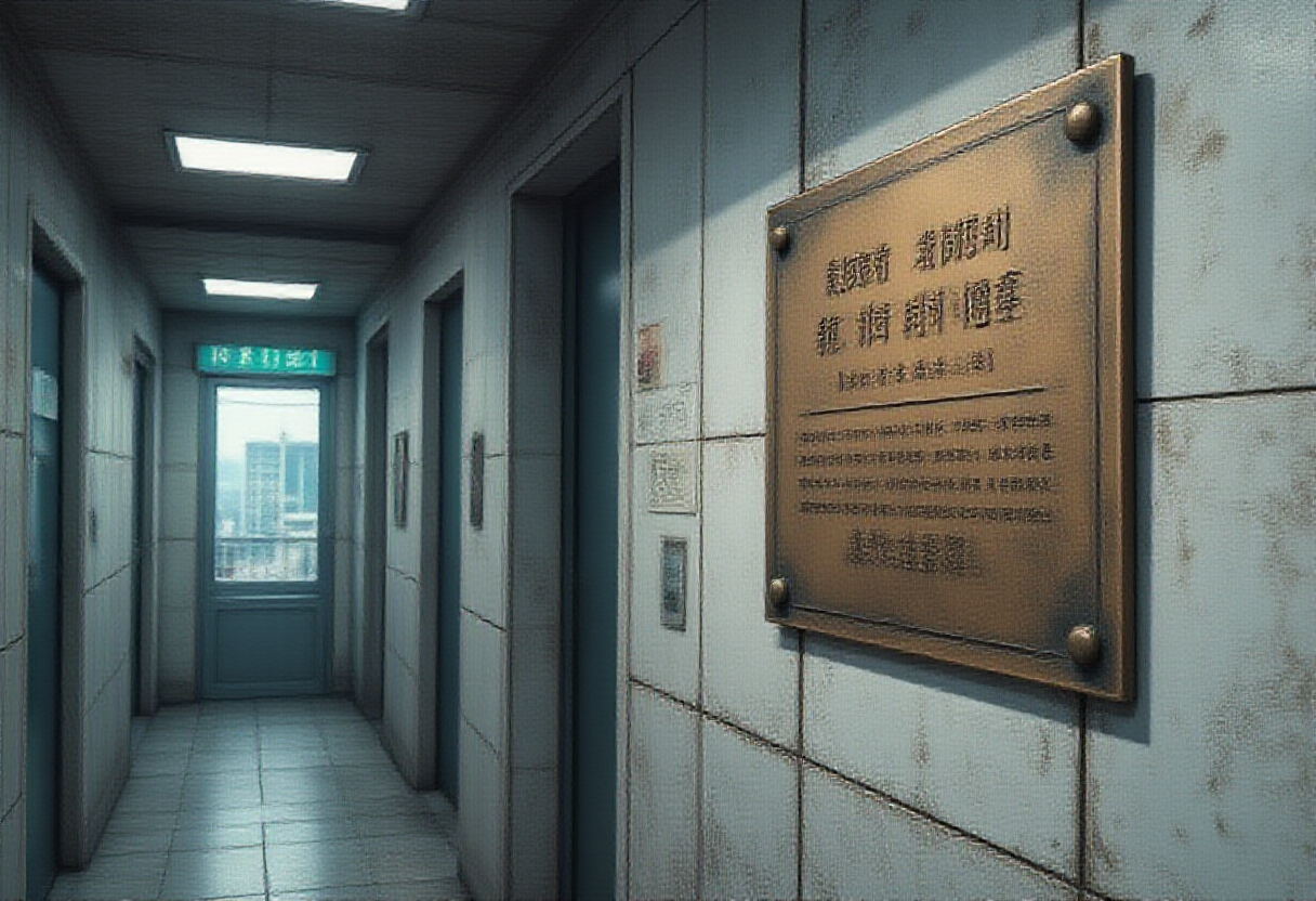 The bronze plaque. Panel 015, The Stop.