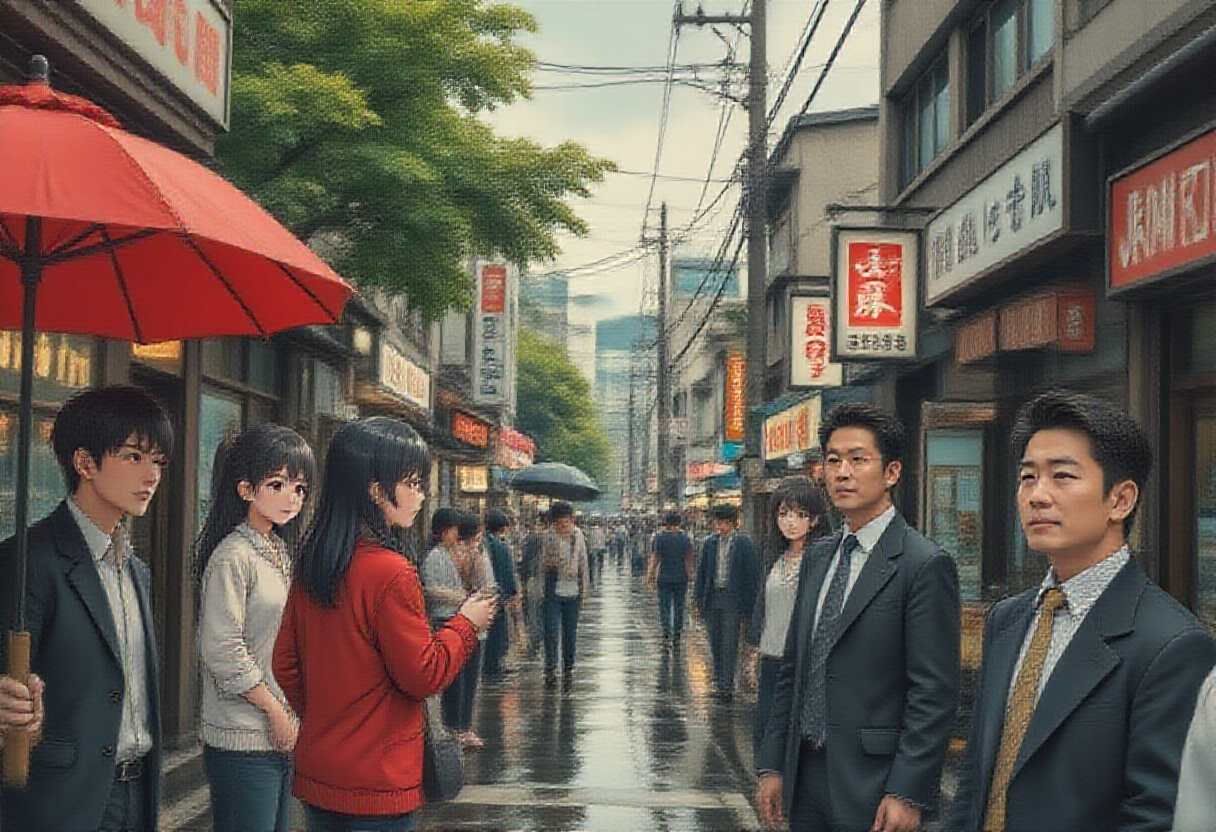 Caught in the rain again. Panel 120, Epilogue.
